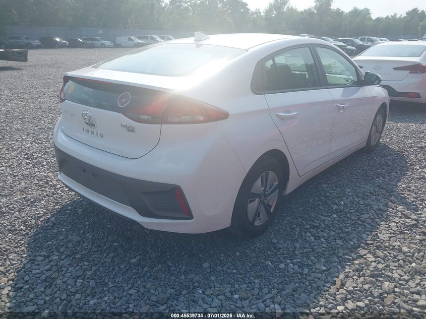 Vin: kmhc65lc4mu246932, lot: 46038002, hyundai ioniq hybrid blue 20214