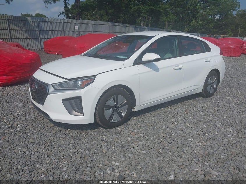 Vin: kmhc65lc4mu246932, lot: 46038002, hyundai ioniq hybrid blue 20212