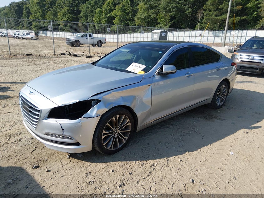 Vin: kmhgn4je5hu188595, lot: 46038029, genesis g80 3.8 20172