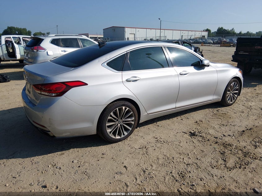 Vin: kmhgn4je5hu188595, lot: 46038029, genesis g80 3.8 20174
