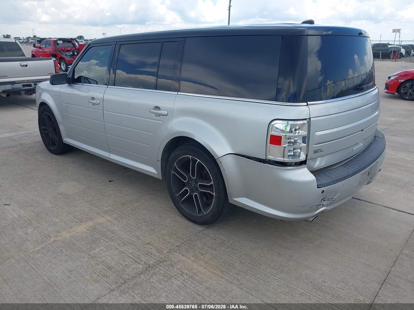Vin: 2fmgk5c82ebd03175, lot: 46038034, ford flex sel 20143