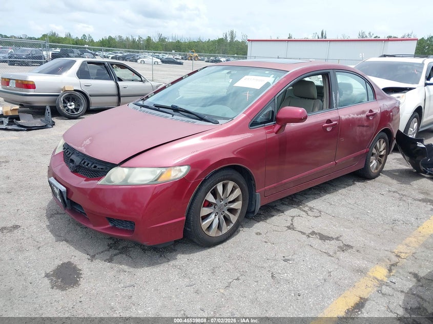 2010 Honda Civic Ex-L 2HGFA1F93AH520887 photo 1