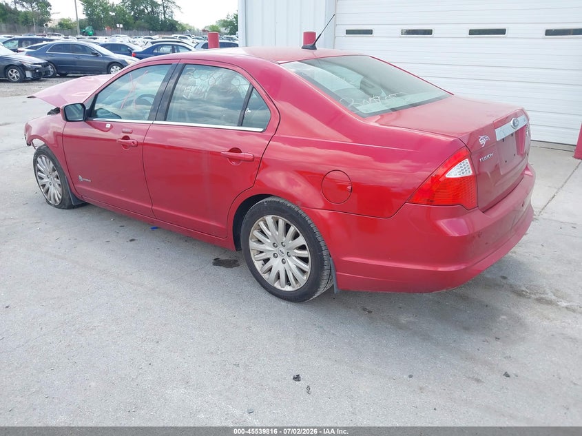 Vin: 3fadp0l31cr430701, lot: 46038085, ford fusion hybrid 20123