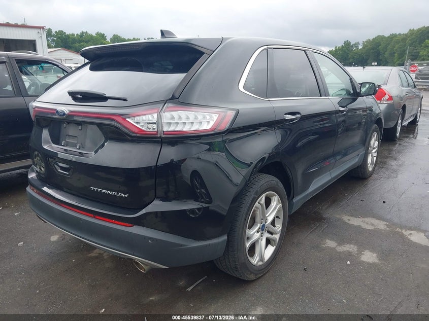 Vin: 2fmpk3k86jbb80092, lot: 46038106, ford edge titanium 20184