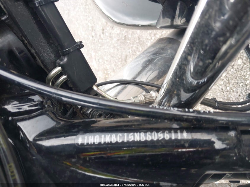 2022 Harley-Davidson Flhx VIN: 1HD1KBC15NB605611 Lot: 45539844