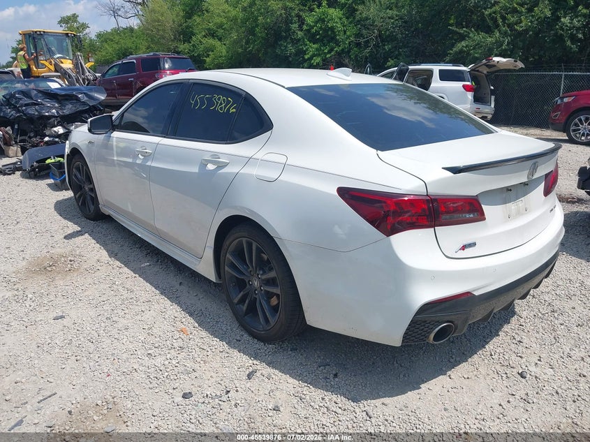 2018 ACURA TLX auction photo 3