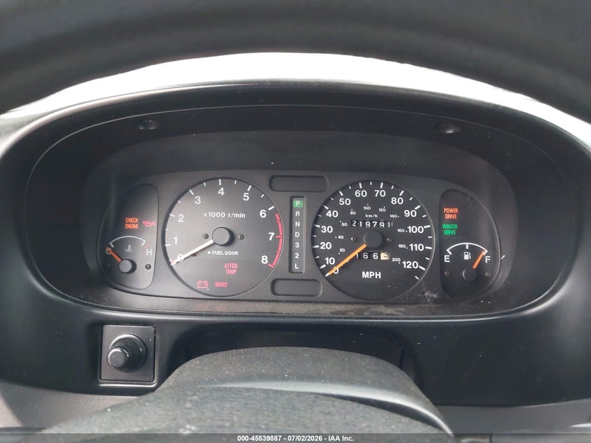 1999 Isuzu Rodeo Ls/Lse/S 3.2L VIN: 4S2CK58W8X4310806 Lot: 45539887