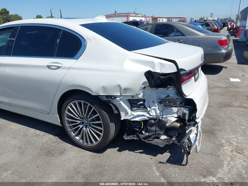 2021 BMW 740I VIN: WBA7T2C0XMCE56525 Lot: 45539893