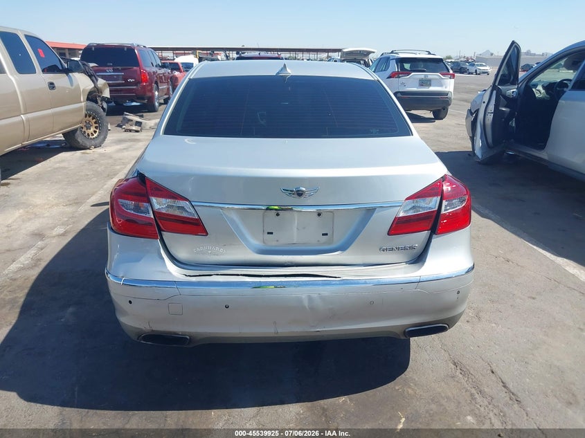 2013 Hyundai Genesis 3.8 VIN: KMHGC4DD2DU242518 Lot: 45539925