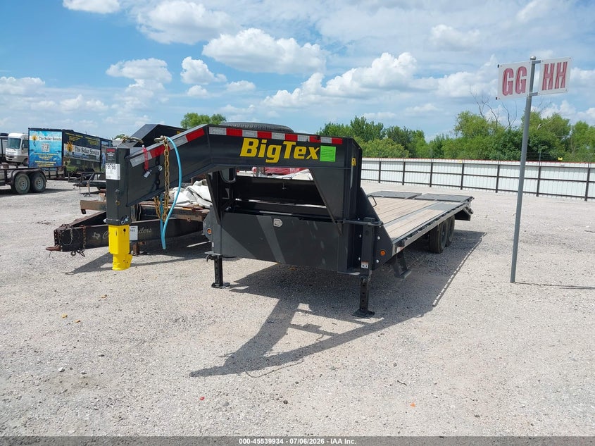 2026 BIG TEX TRAILER CO INC FLAT BED TRAILER auction photo 2