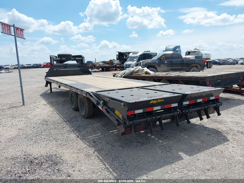2026 BIG TEX TRAILER CO INC FLAT BED TRAILER auction photo 3