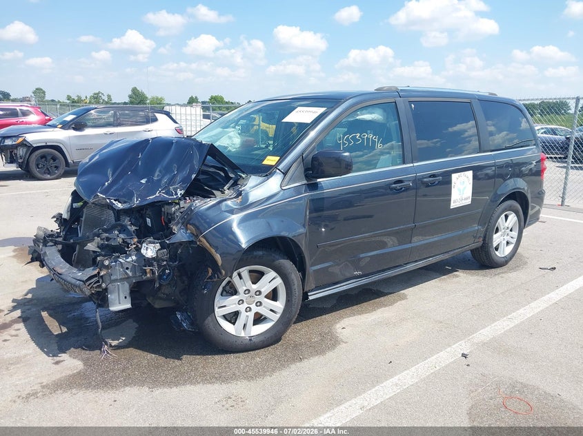 Vin: 2c4rdgdg3dr603323, lot: 46038215, dodge grand caravan crew 20132