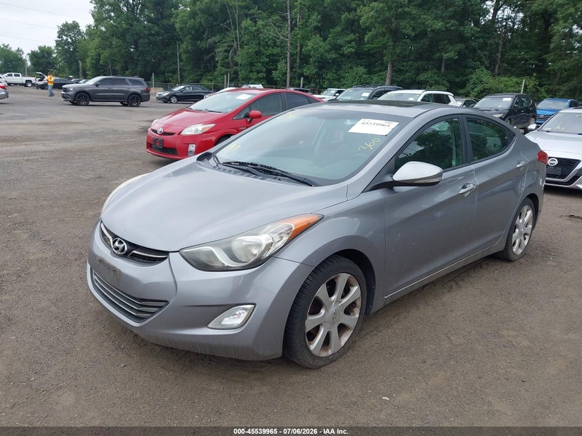 2011 Hyundai Elantra Limited (Ulsan Plant) KMHDH4AE1BU154347 photo 1