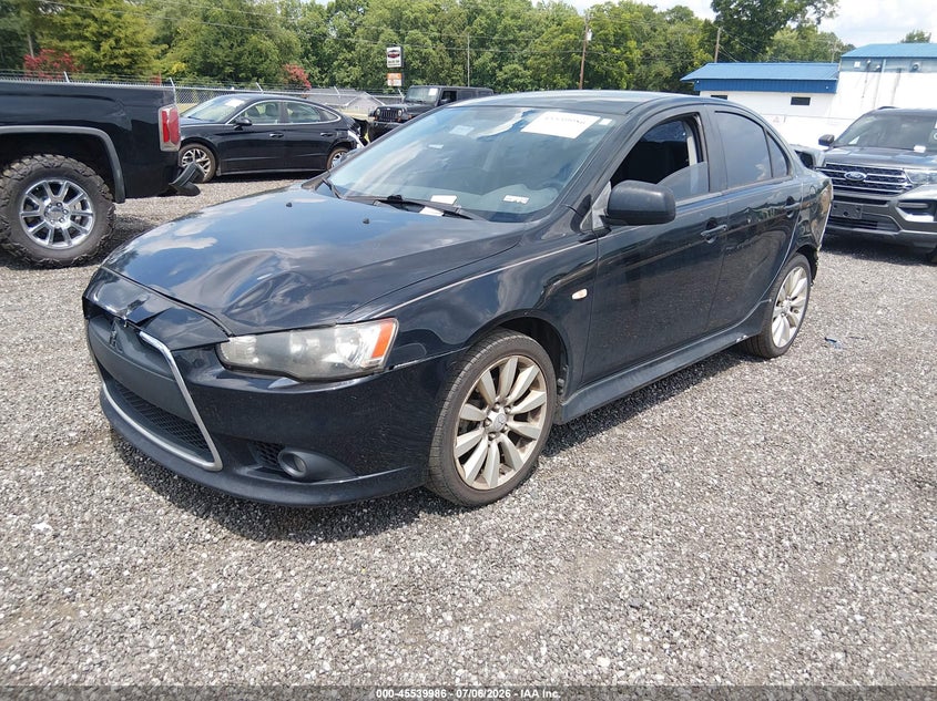 Vin: ja32u8fw9cu015650, lot: 46038255, mitsubishi lancer gt 20122