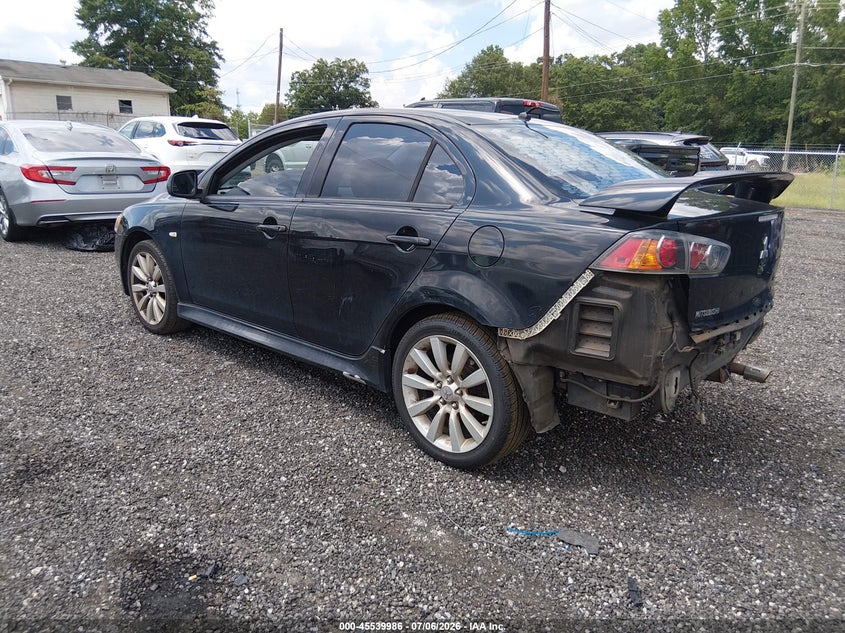 Vin: ja32u8fw9cu015650, lot: 46038255, mitsubishi lancer gt 20123