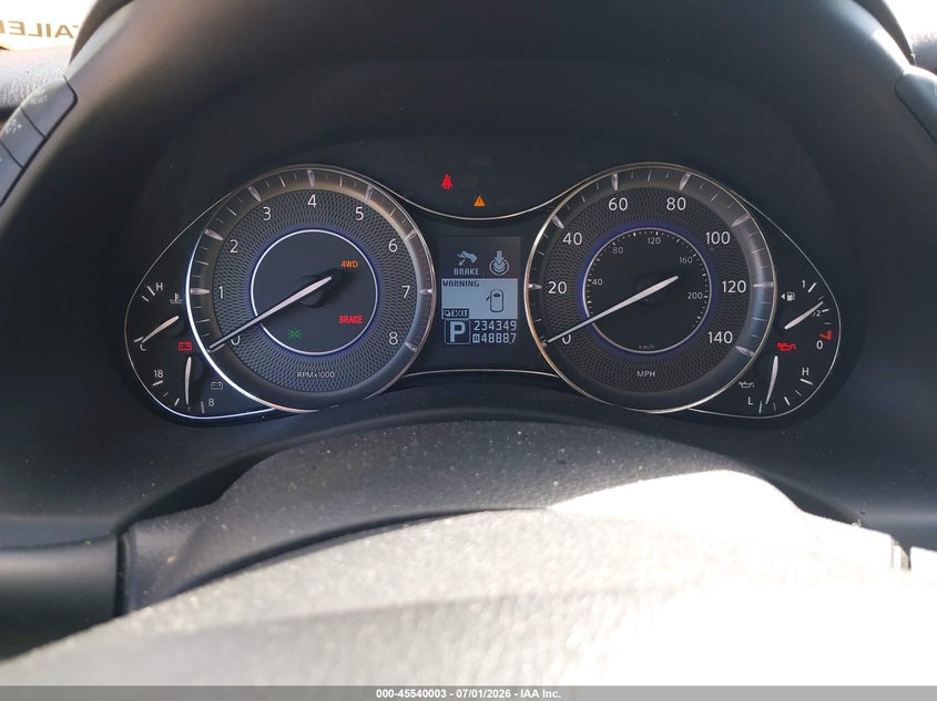 2011 Infiniti Qx56 VIN: JN8AZ2NC6B9301044 Lot: 45540003