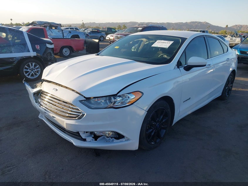 2017 FORD FUSION HYBRID auction photo 2