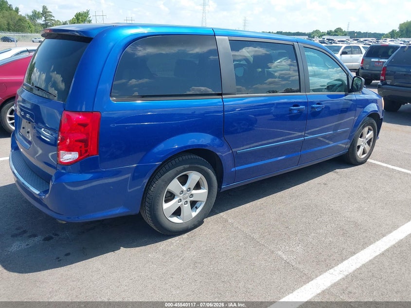 Vin: 2c4rdgbg6dr700390, lot: 46038386, dodge grand caravan se 20134