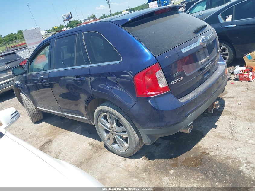 Vin: 2fmdk3kc7bba47026, lot: 46038434, ford edge limited 20113