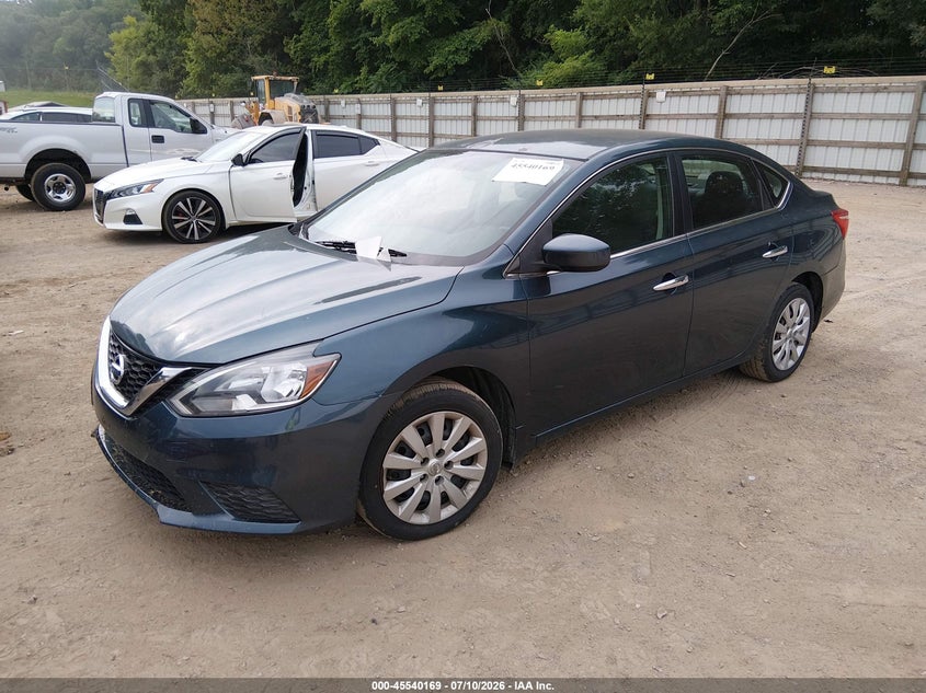 2016 Nissan Sentra, Ходова, IAAI, VIN 3N1AB7AP4GY235393 — фото 2
