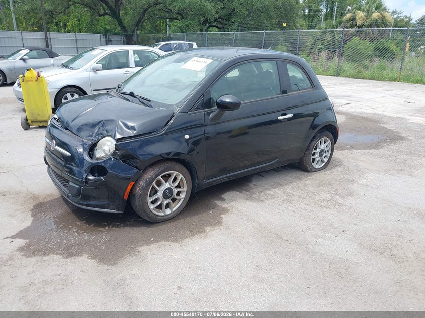 2015 Fiat 500 Pop 3C3CFFAR2FT549873 photo 1