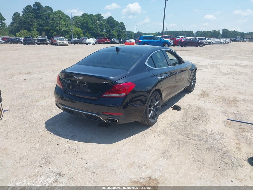 Vin: kmtg34le5lu050976, lot: 46038493, genesis g70 3.3t rwd 20204