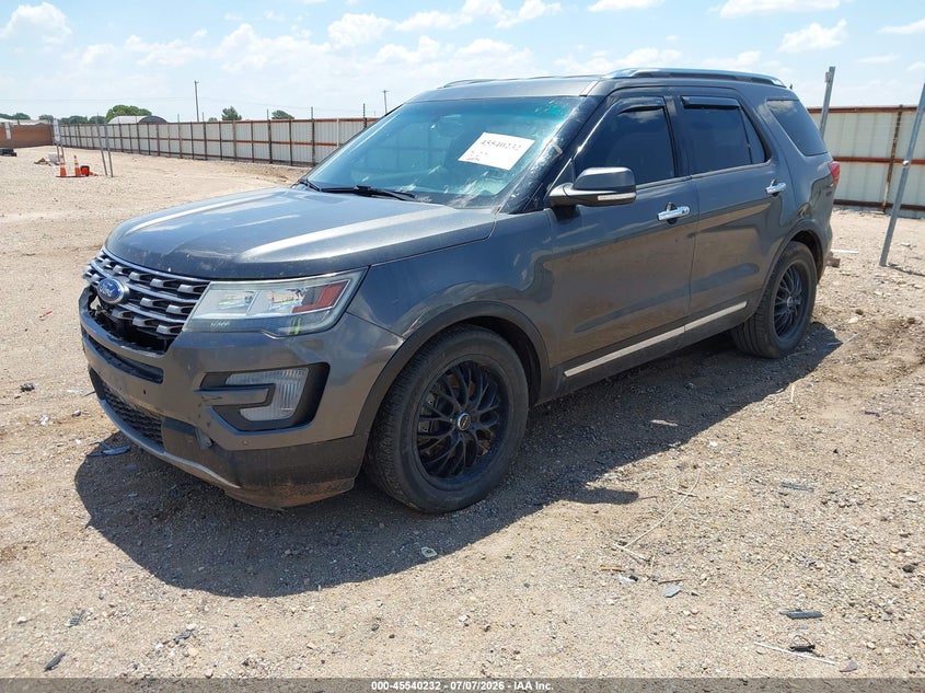 Vin: 1fm5k7f84hgb16550, lot: 46038501, ford explorer limited 20172