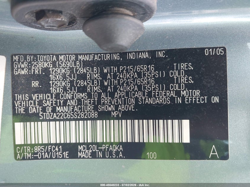 AtlanticExpress - Toyota Sienna