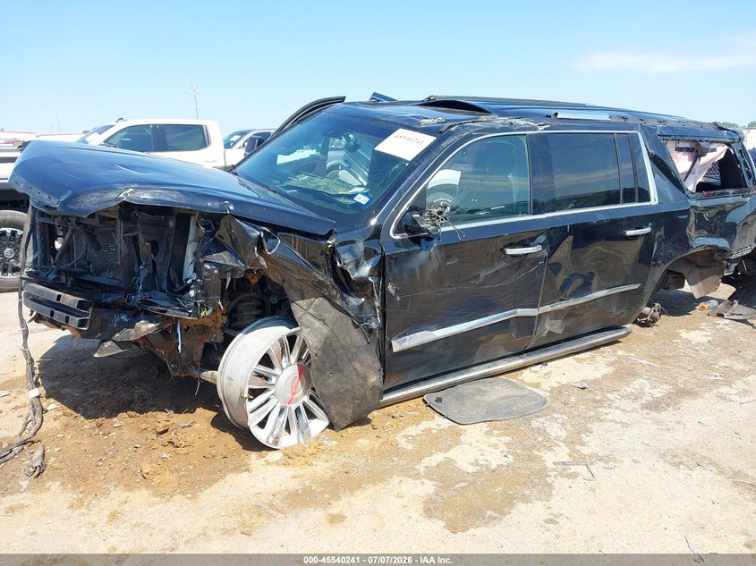 Vin: 1gys3kkj9hr326978, lot: 46038510, cadillac escalade esv platinum 20172
