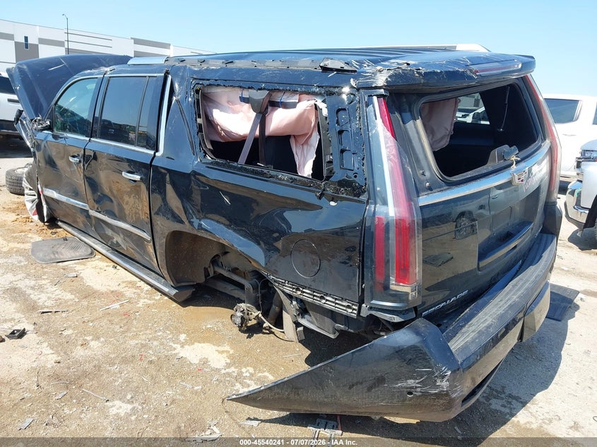 Vin: 1gys3kkj9hr326978, lot: 46038510, cadillac escalade esv platinum 20173