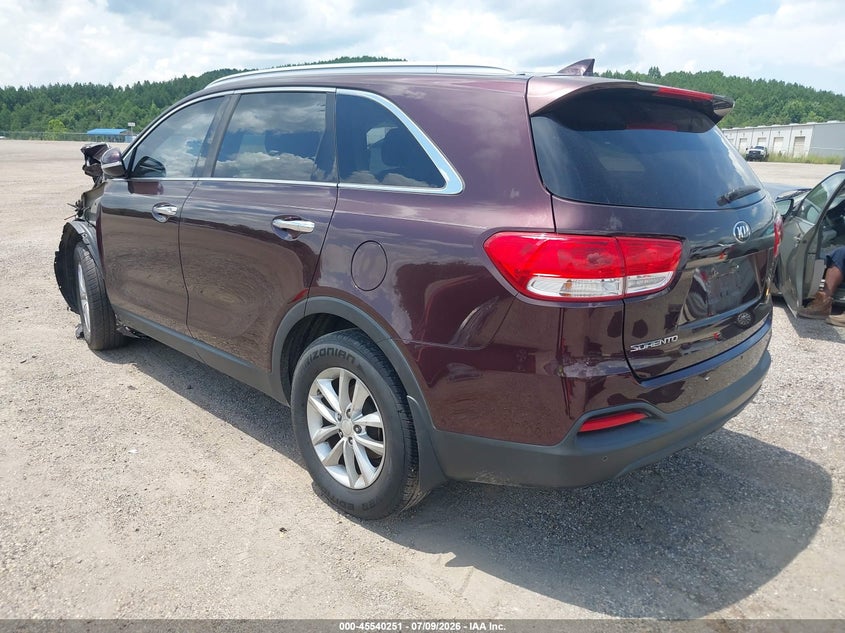 2016 KIA SORENTO auction photo 3