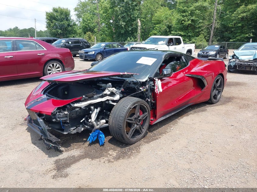 2022 CHEVROLET CORVETTE STINGRAY auction photo 2
