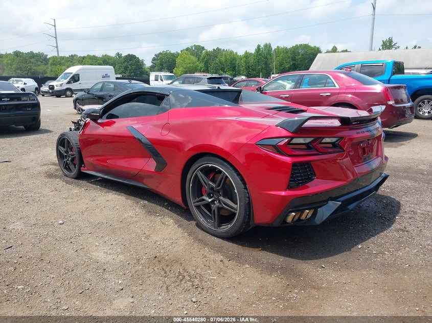 2022 CHEVROLET CORVETTE STINGRAY auction photo 3