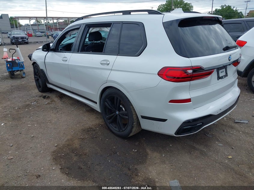 Vin: 5uxcx6c09n9j22185, lot: 46038552, bmw x7 m50i 20223