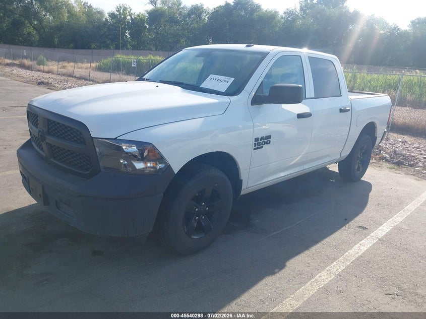 Vin: 3c6rr7kgxpg668319, lot: 46038567, ram 1500 classic tradesman  4x4 5'7 box 20232