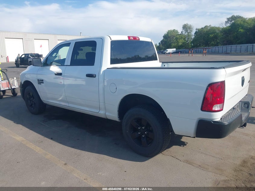 Vin: 3c6rr7kgxpg668319, lot: 46038567, ram 1500 classic tradesman  4x4 5'7 box 20233