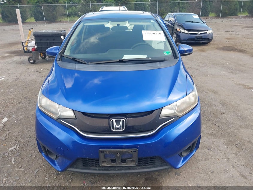 2016 Honda Fit Ex VIN: JHMGK5H73GX039818 Lot: 45540310