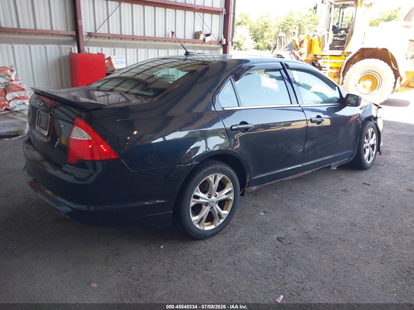 2012 FORD FUSION auction photo 4