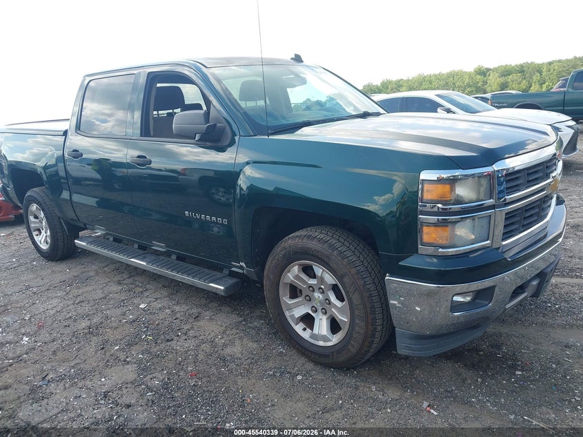 2014 Chevrolet Silverado 1500 Lt, Левый бок, IAAI, VIN 3GCPCREH9EG545853