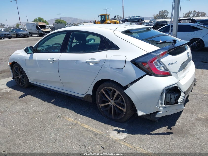 2021 HONDA CIVIC auction photo 3