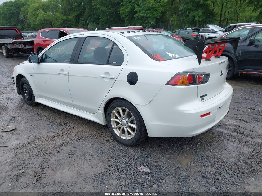 Vin: ja32v2fw8gu002954, lot: 46038629, mitsubishi lancer es/se/sel 20163