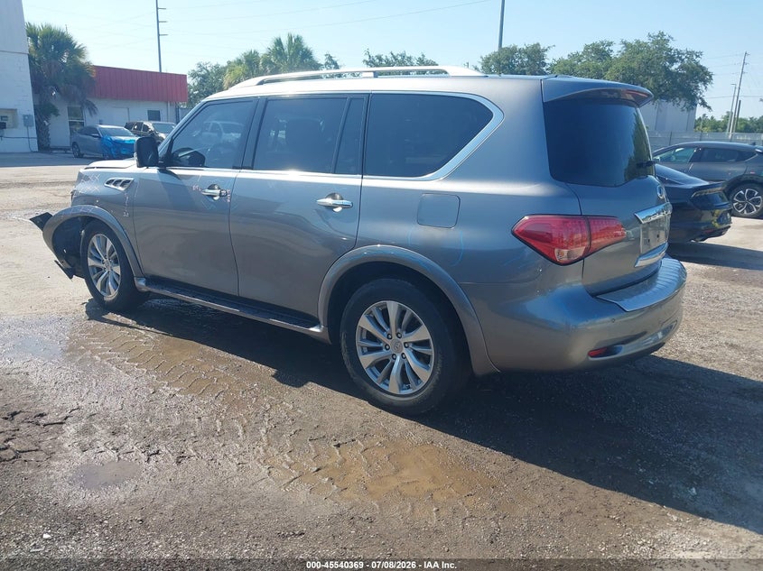 2017 INFINITI QX80 auction photo 3