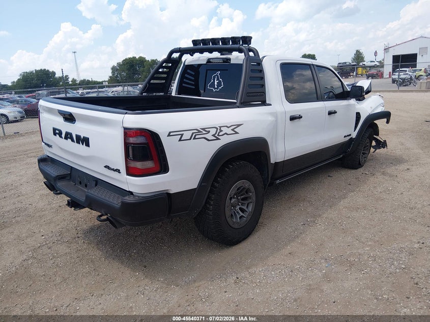 Vin: 1c6srfu91rn223617, lot: 46038640, ram 1500 trx  4x4 5'7 box 20244