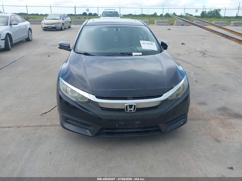 2016 HONDA CIVIC SEDAN 2.0L I-4 DOHC, VVT, 158HP