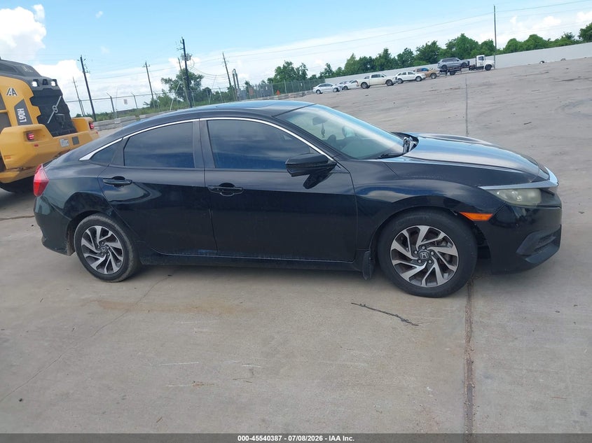 2016 HONDA CIVIC SEDAN 2.0L I-4 DOHC, VVT, 158HP