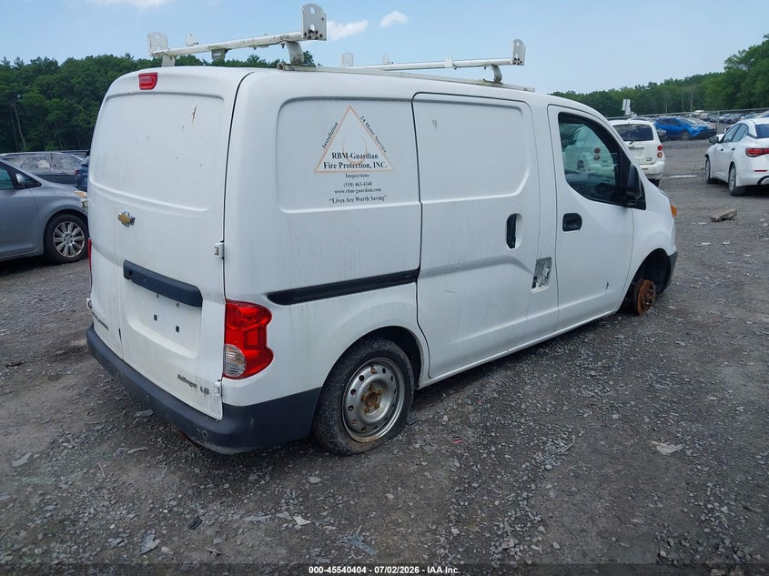 Vin: 3n63m0yn8fk700283, lot: 46038673, chevrolet city express 1ls 20154