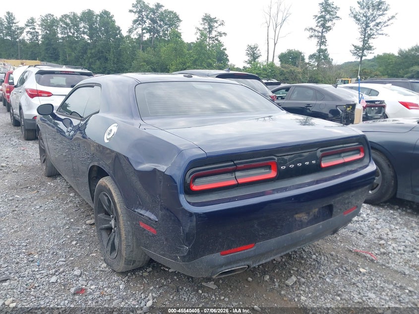 Vin: 2c3cdzagxfh732825, lot: 46038674, dodge challenger sxt 20153