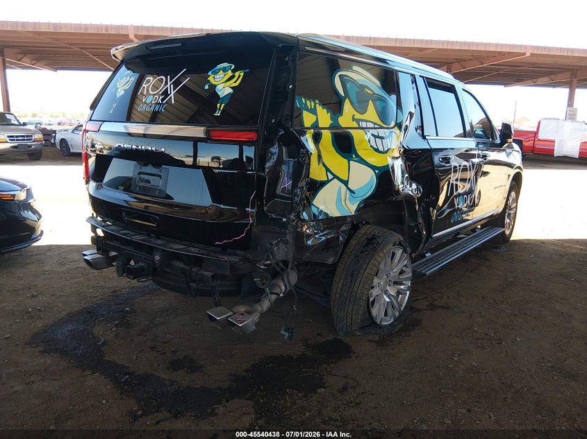 Vin: 1gks2jrl4sr131635, lot: 46038707, gmc yukon xl 4wd denali 20254