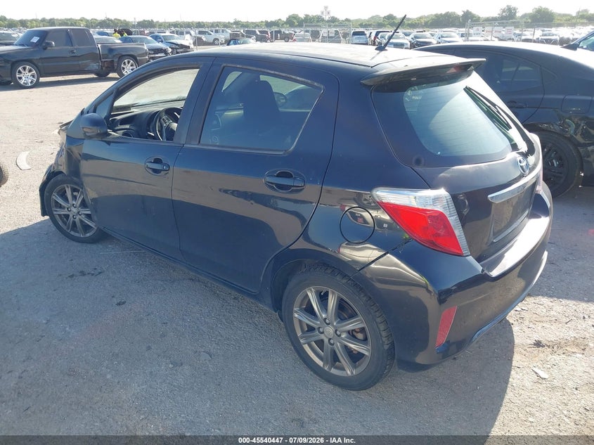 2013 TOYOTA YARIS auction photo 3