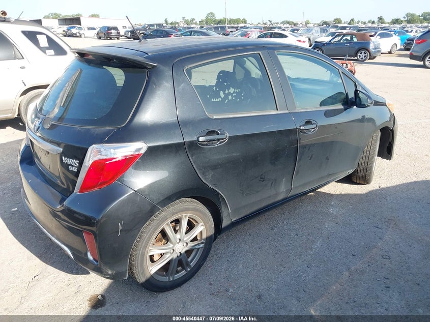 2013 TOYOTA YARIS auction photo 4